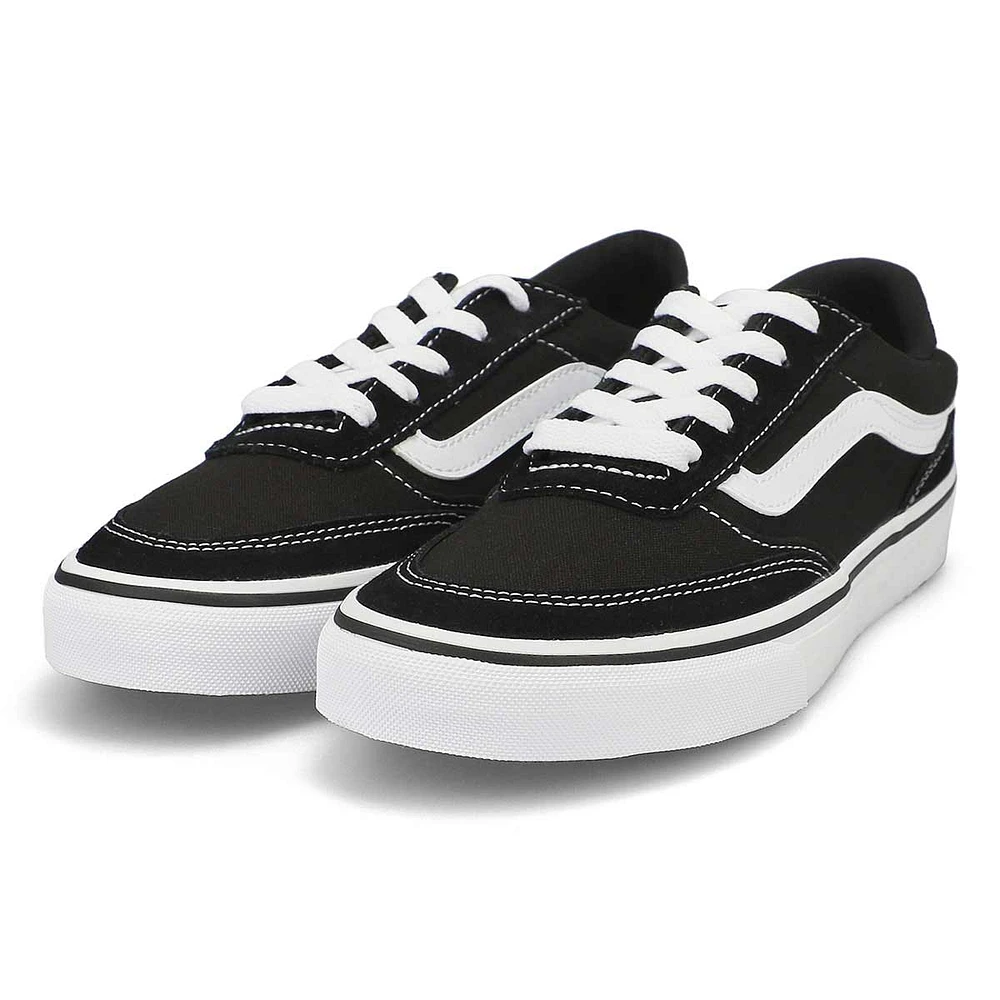Women's Brooklyn LS Lace Up Sneaker - Black/White