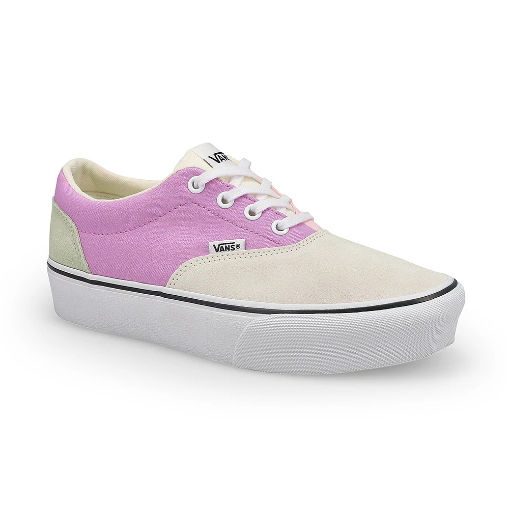 Women's Doheny Platform Lace Up Sneaker - White/Wh