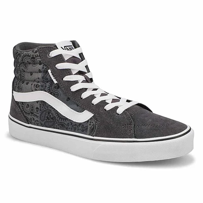 Men's Filmore Hi Lace Up Sneaker - Ash/White