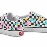 Girls' Doheny Butterfly Checkerboard Sneaker - Mul