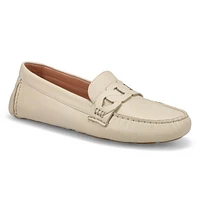Women's Evelyn Chain Driver Casual Loafers - Black