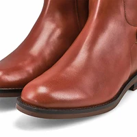 Womens Clover Stretch Leather Tall Riding Boot - B
