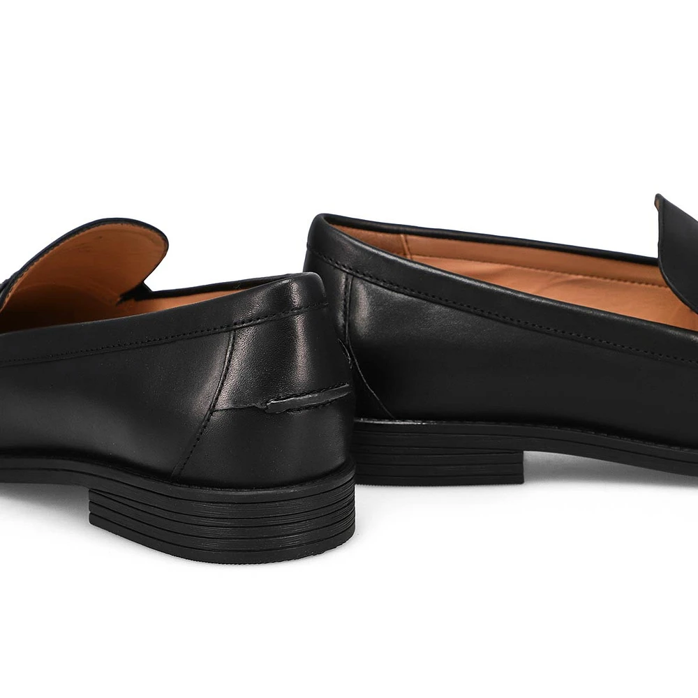 Women's Stassi Embellished Casual Loafer - Black