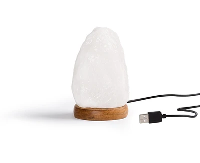 Lampe en sel d'Himalaya - USB - Multicolore