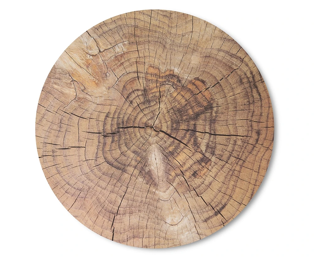 Napperon à motif de tronc d'arbre