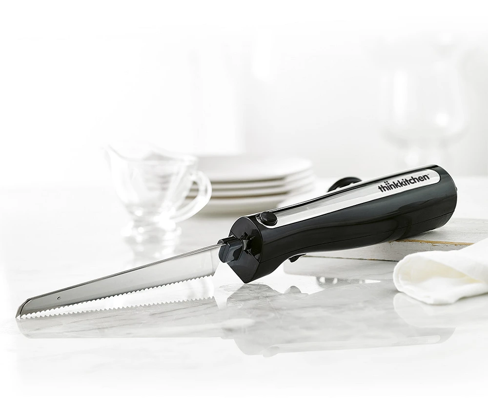 Couteau électrique à découper avec étui par thinkkitchen, 120 W