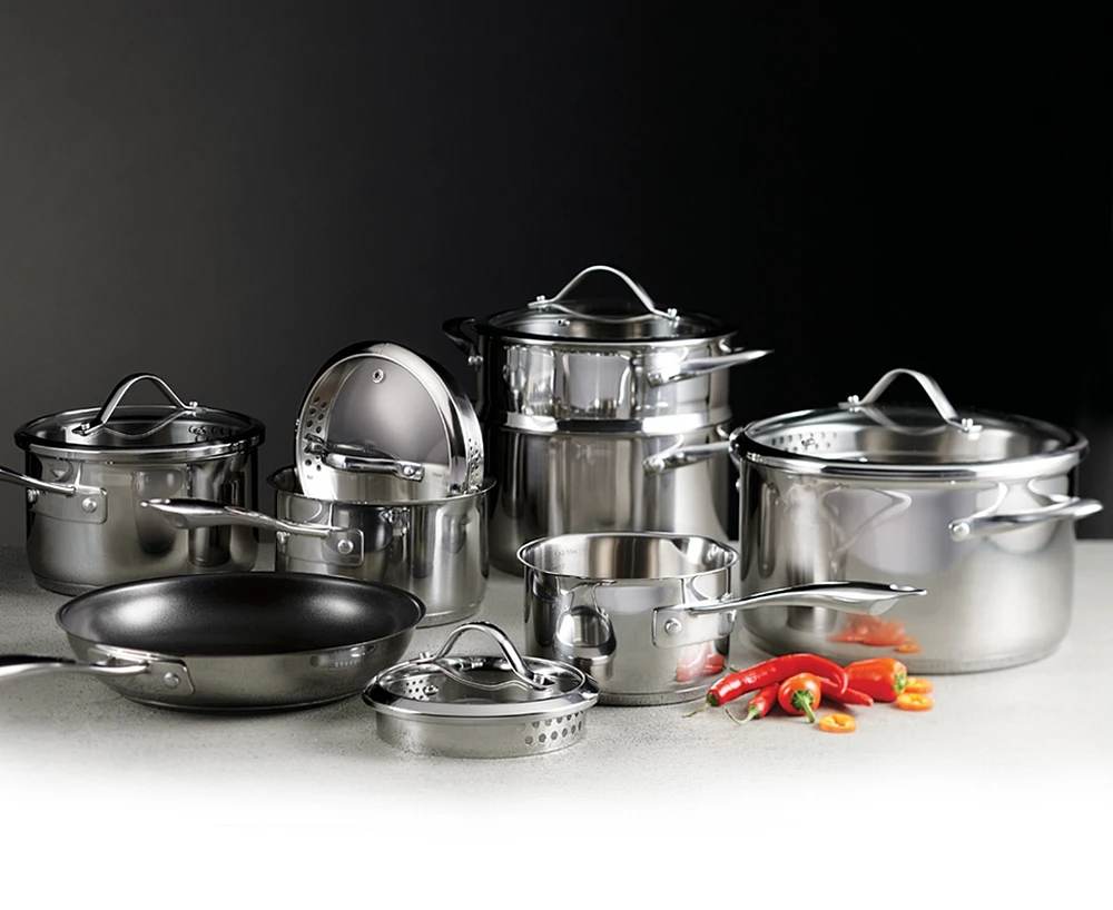 Batterie de cuisine Remy Olivier Bremen, 12 pièces