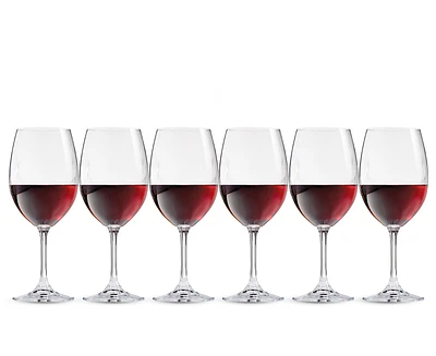 Verres à vin rouge Loft, ens. de 6