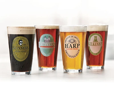 Verres à bière Brewery, ens. de 4