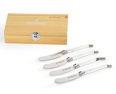 Laguiole 4-Pc Spreaders Set, Marble