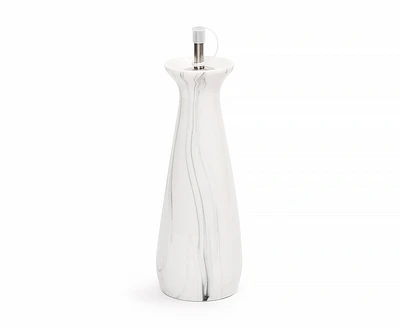 Oil and Vinegar Bottle, Marbled Grey 