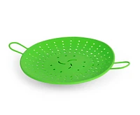 thinkkitchen Silicone Vegetable Steamer, Green