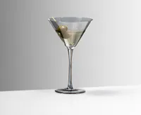 Verre à martini Minuit, gris