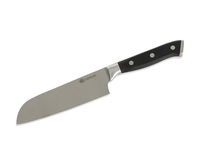 Couteau Santoku forgé Ombre Elite Remy Olivier, 5 po