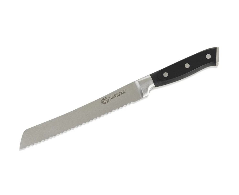 Couteau à pain forgé Ombre Elite Remy Olivier, 8 po