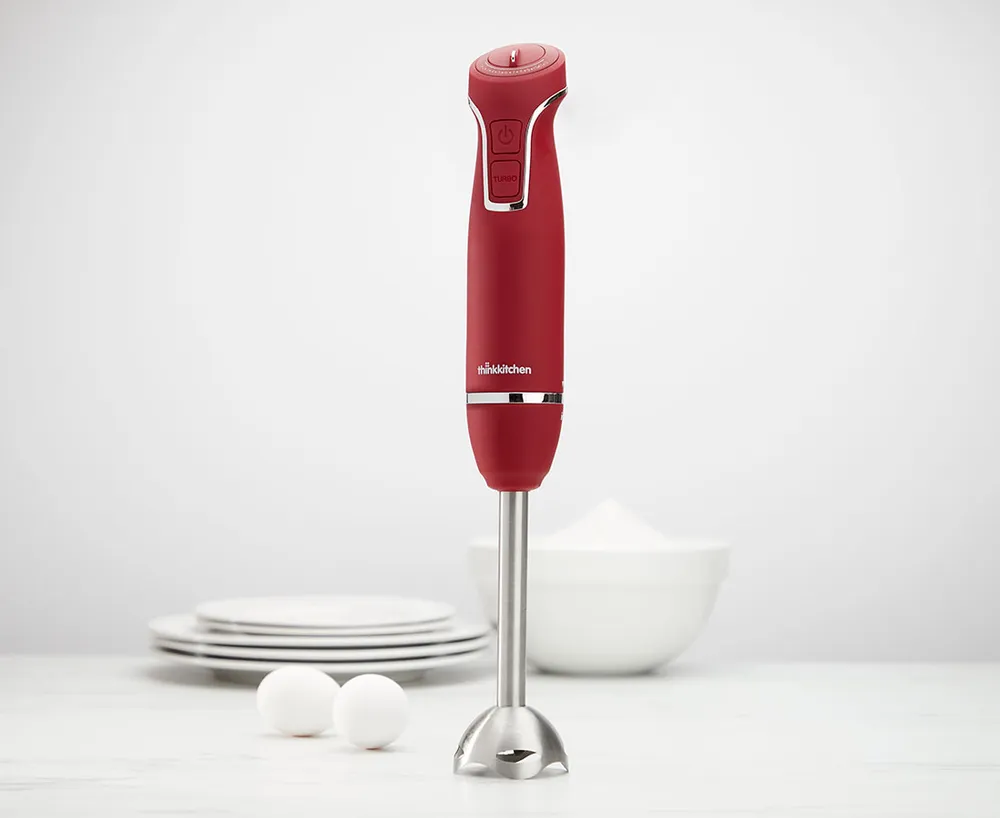 thinkkitchen Pro-Blend Hand Blender, Red