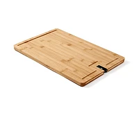 Bamboo Cutting Board with Built-In Knife Sharpener