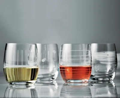 Verres à vin sans pied Club, ens. de 4