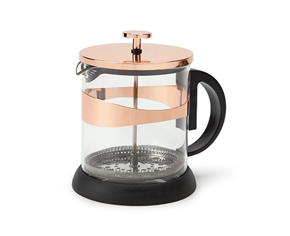 Cafetière à piston cuivrée, 1 L