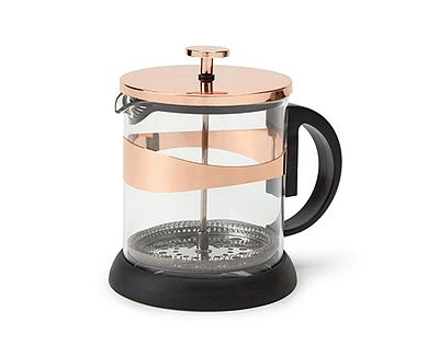 Cafetière à piston cuivrée, 1 L