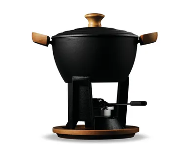 Remy Olivier Kai 12-Pc Cast Iron Fondue Set