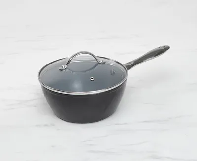 Casserole anti-adhésive en céramique avec couvercle Bullet par Remy Olivier, 20 cm