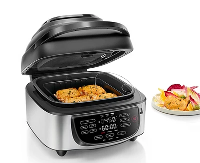 Friteuse à air et gril Chefman, 6,6 L