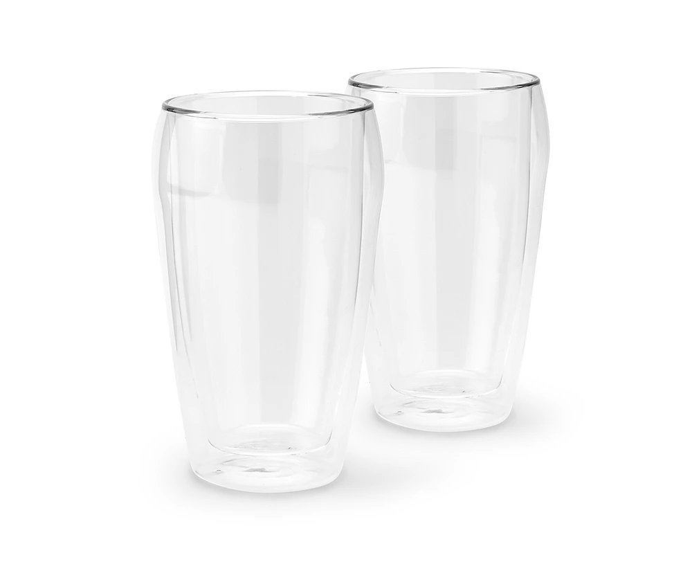 Tasses à café à double paroi, ens. de 2