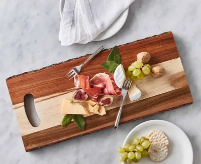Planche à charcuterie de luxe rectangulaire