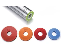 Stainless Steel Rolling Pin with 4 Discs