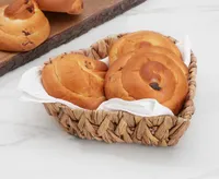 Oasis Heart-Shaped Hyacinth Bread Basket, Small