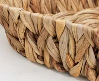 Oasis Heart-Shaped Hyacinth Bread Basket, Small