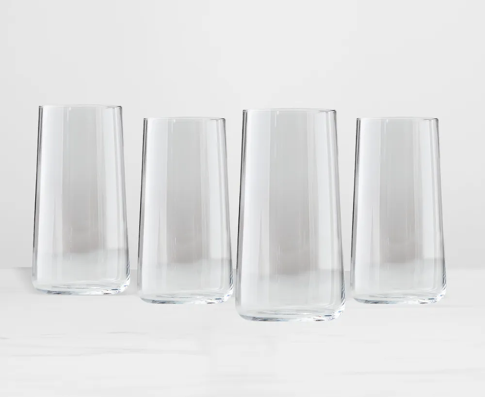 Clark Highball Glasses, Set of 4