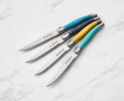 Laguiole Oasis Steak Knives, Set of 4