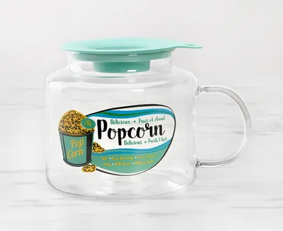 Machine à popcorn en verre Healthy Pop, 3 L 