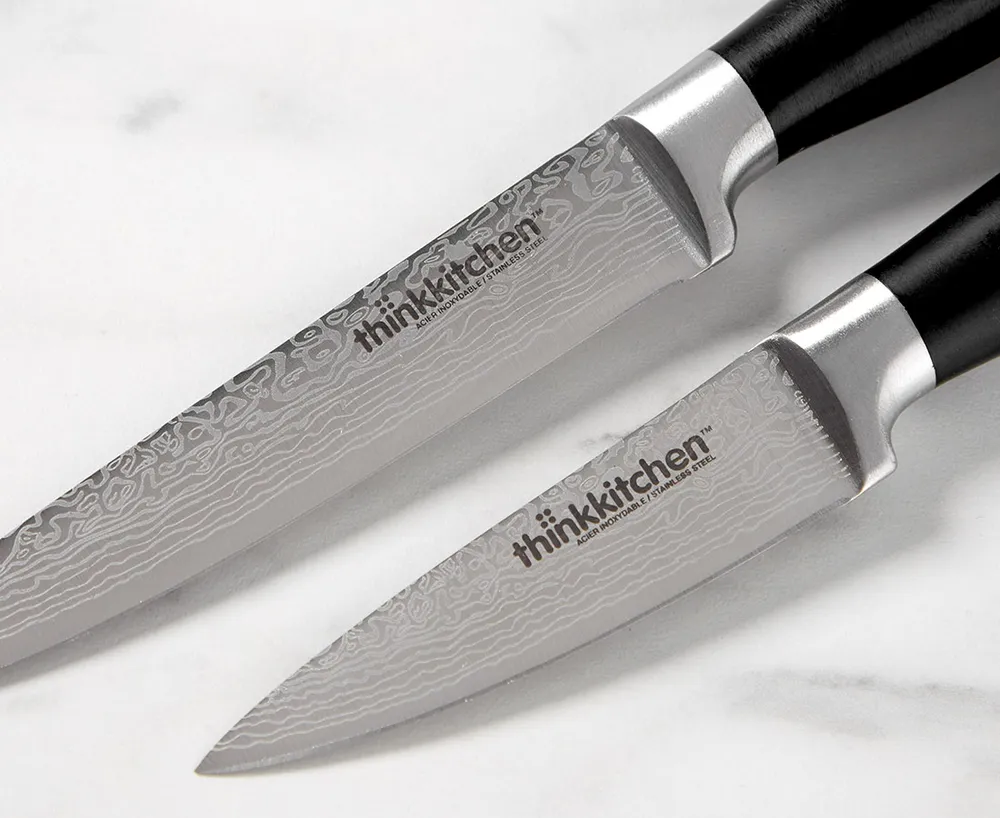 Ensemble de 2 couteaux Damas thinkkitchen 