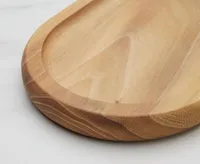 Planche de service ovale Teaky-Teak