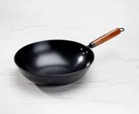 thinkkitchen Carbon Steel Daodao Wok, 32 cm