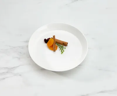 Ledge Side Plate, White