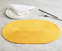Set de table Ovale, jaune