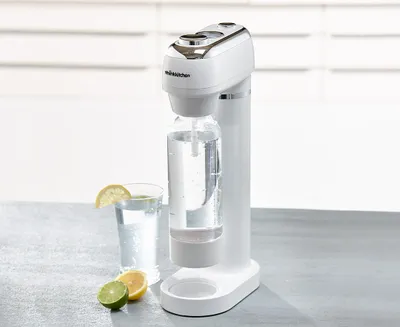 thinkkitchen Retro Sparkling Beverage Maker, White