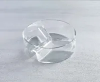 Claro Round 3-Section Glass Bowl