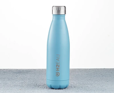 Bouteille d'eau Thermo, 17 oz, bleu