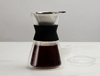 Cafetière en verre à versement lent Java & Co., 650 ml