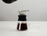 Cafetière en verre à versement lent Java & Co., 650 ml