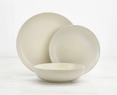 Ensemble de vaisselle de 12 pièces Vanilla