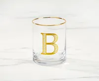 Monogram "B" Double Old-Fashion, 11 oz