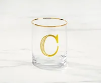 Monogram "C" Double Old-Fashion, 11 oz