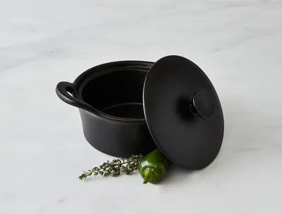 Faitout rond avec couvercle Remy Olivier, 7 po