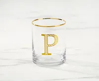 Monogram "P" Double Old-Fashion, 11 oz